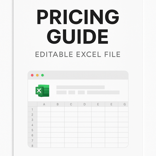 Pricing Template 2025