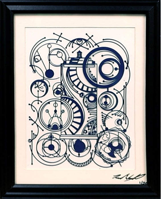 Limited Edition Tardis Inspired Artwork